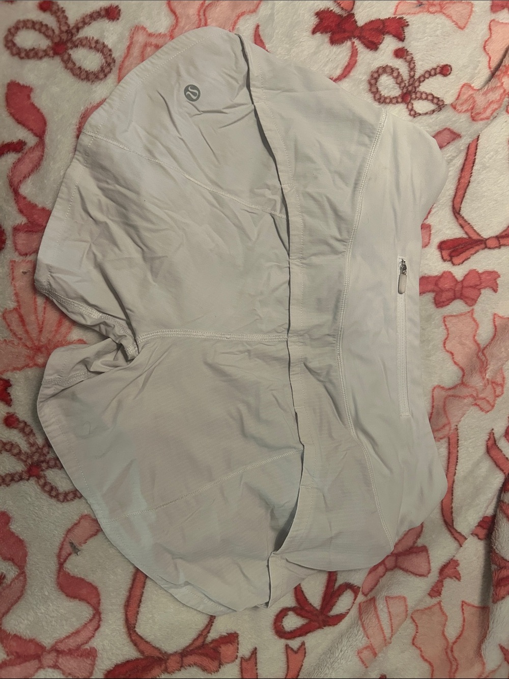 lululemon athletica White Cropped Athletic Top
